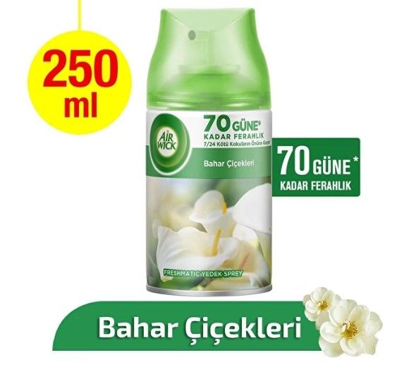 Air Wick Freshmatic Otomatik Yedek Sprey Bahar Çiçekleri 250 Ml