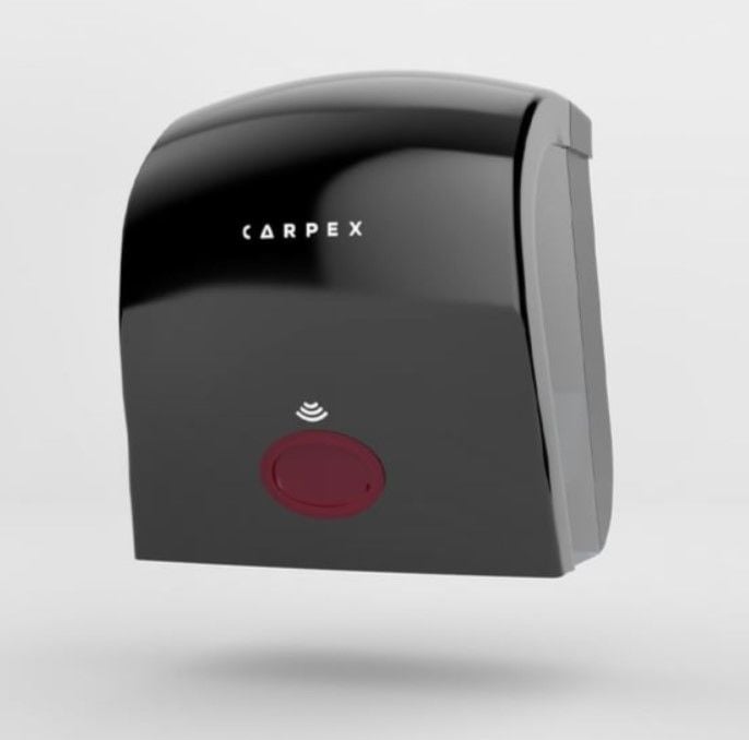 Carpex Otomatik Sensörlü Kağıt Havlu Dispenseri Siyah