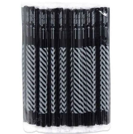 JELATİN SARGILI PLASTİK FROZEN PİPET SİYAH - 100 ADET