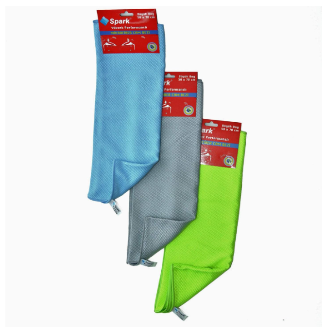 Spark Oto Cam Bezi Mikrofiber 50*70 cm (2311)