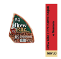 Brew Rite 4 Numara Filtre Kağıdı Beyaz 100 Adet