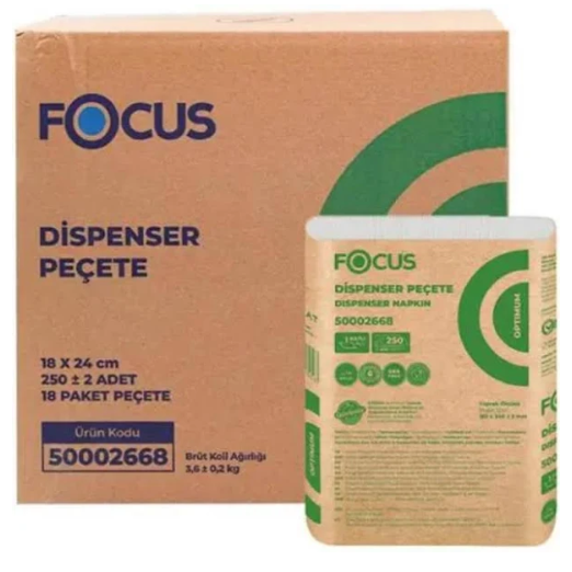 Focus Optimum Dispenser Peçete 18*250 Koli