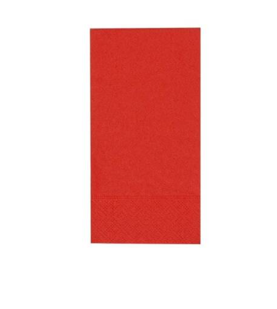 Garson Katlama Servis Peçete 33*33 Cm Kırmızı 250*6 'lı Paket