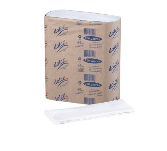 Dolce Z Katlama Standart Dispenser Havlu 20,5 * 22 Cm