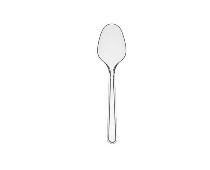 Plastik Şeffaf Kaşık 100'lü