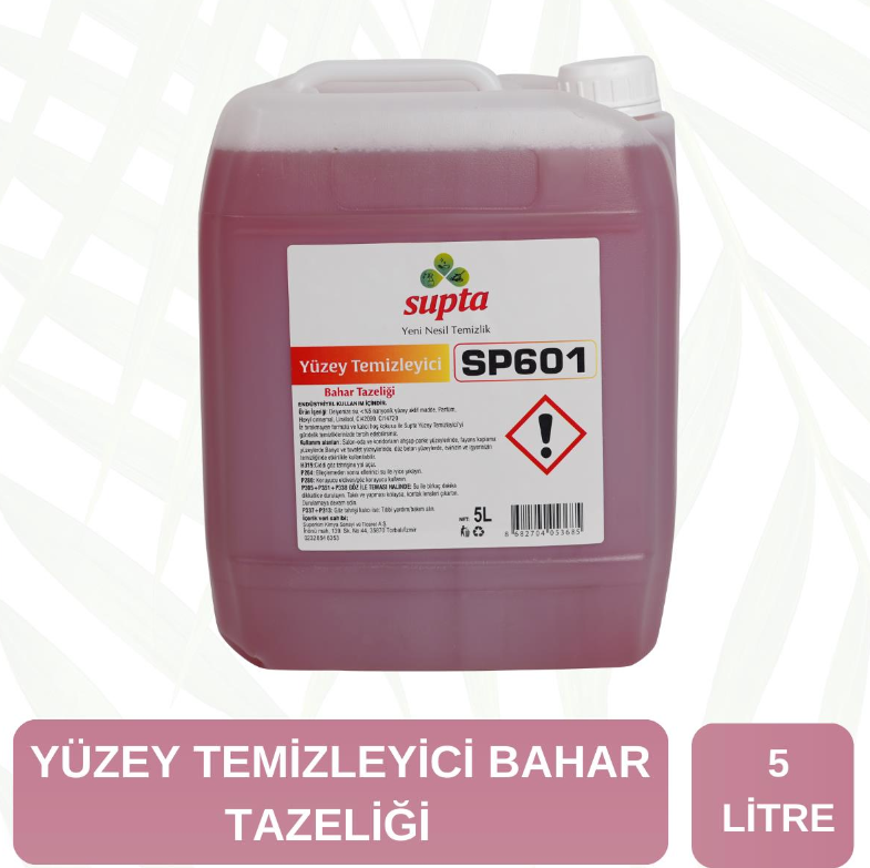 Supta Sıvı Yüzey Temizleyici Bahar Tazeliği 5000 Ml
