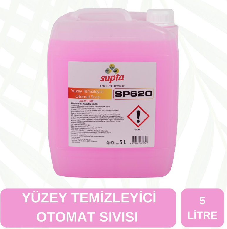 Supta Otomatlar İçin Temizlik ve Bakım Maddesi Profesyonel 5000 Ml