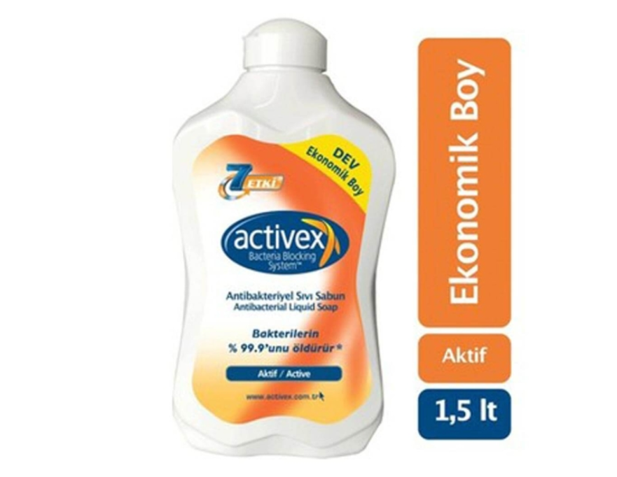 Activex Sıvı El Sabunu Aktif Koruma 1,5 Lt