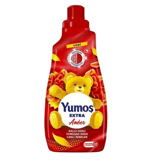 Yumoş Extra Konsantre Çamaşır Yumuşatıcısı Amber 1440 Ml