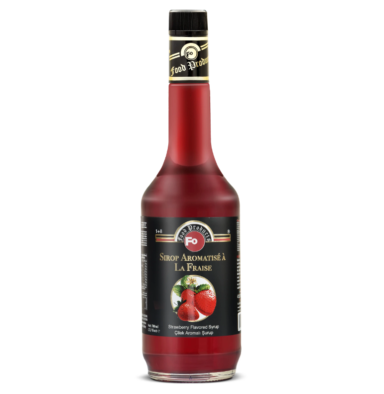 Fo Çilek Aromalı Şurup 700 Ml