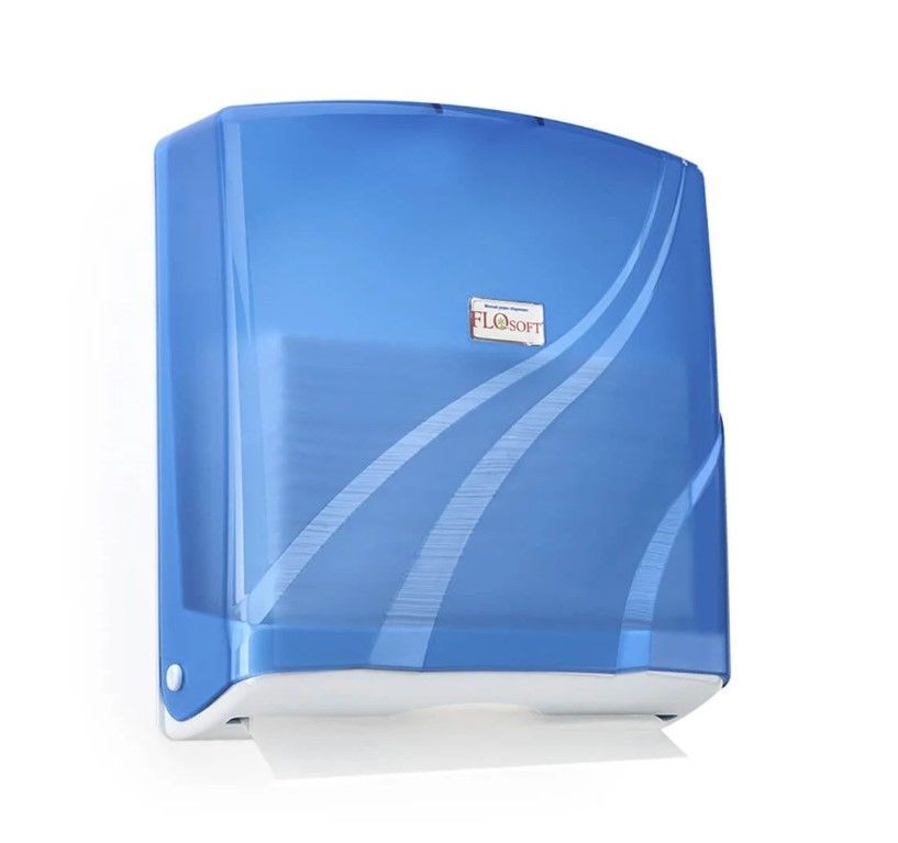 Flosoft Z Katlama Havlu Dispenseri 300'lü Mavi