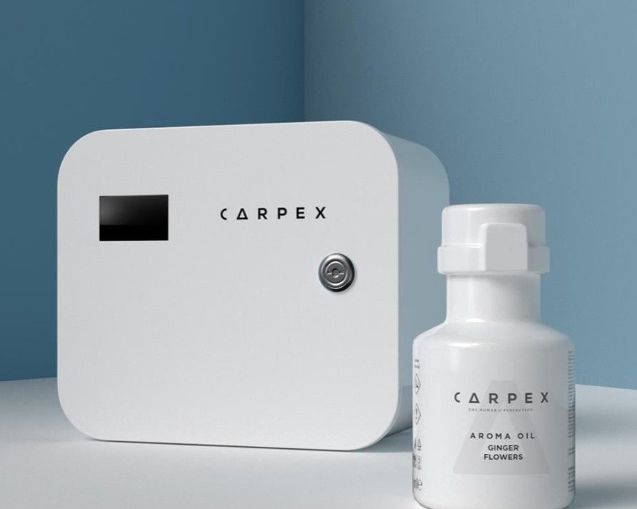 Carpex A1 Pro 900 Koku Makinesi ve Ginger Flowers A1 Koku Kartuşu 200 Ml Seti