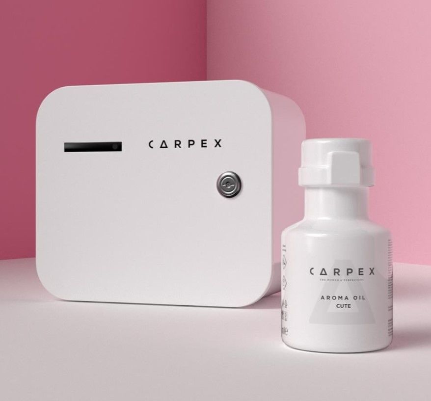 Carpex A1 Eco Geniş Alan Koku Makinesi ve Cute A1 Koku Kartuşu Set