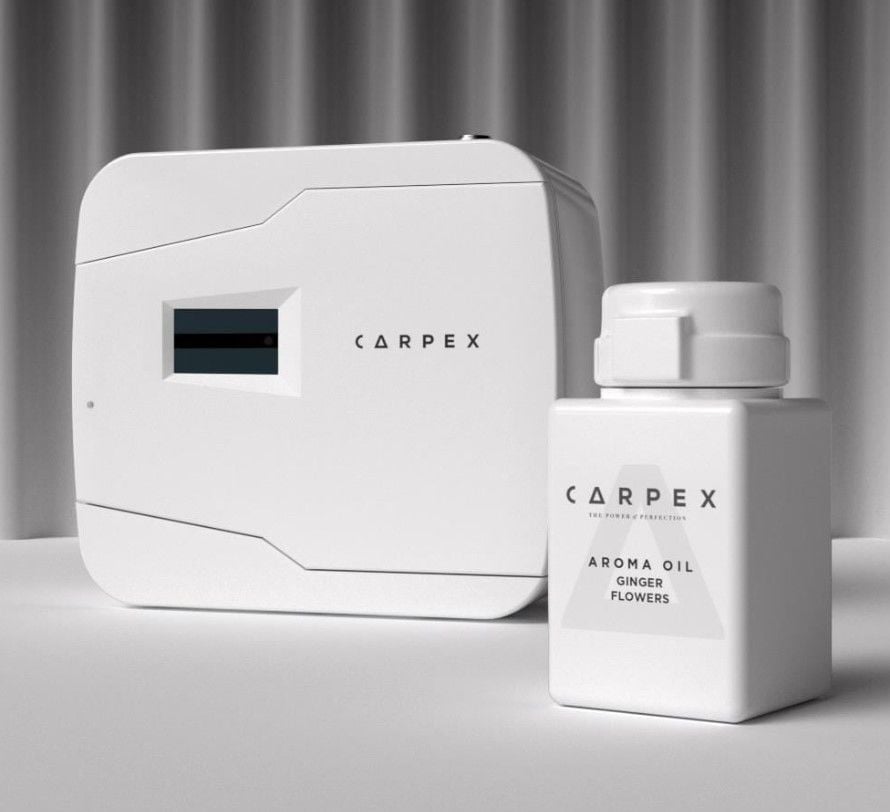 Carpex E2 Power Eco Koku Makinesi ve Ginger Flowers E2 Power Koku Kartuşu 125 Ml Set