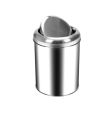 Pratik Kapak Çöp Kovası Metal 5 Lt.