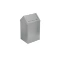 Çatı Kapaklı Metal Çöp Kovası 16 Lt.