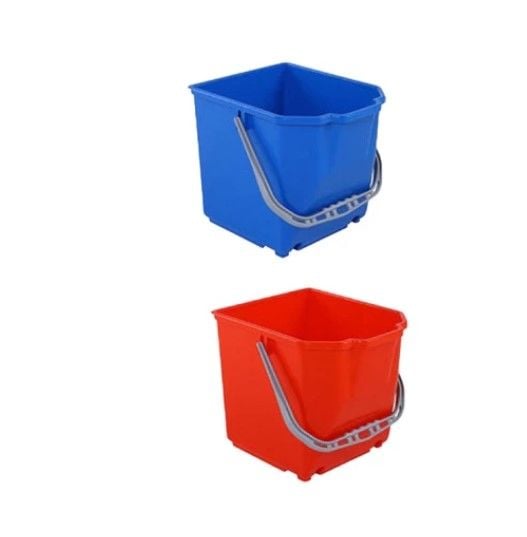 Temizlik Arabası Yedek Kova Plastik 2 Adet